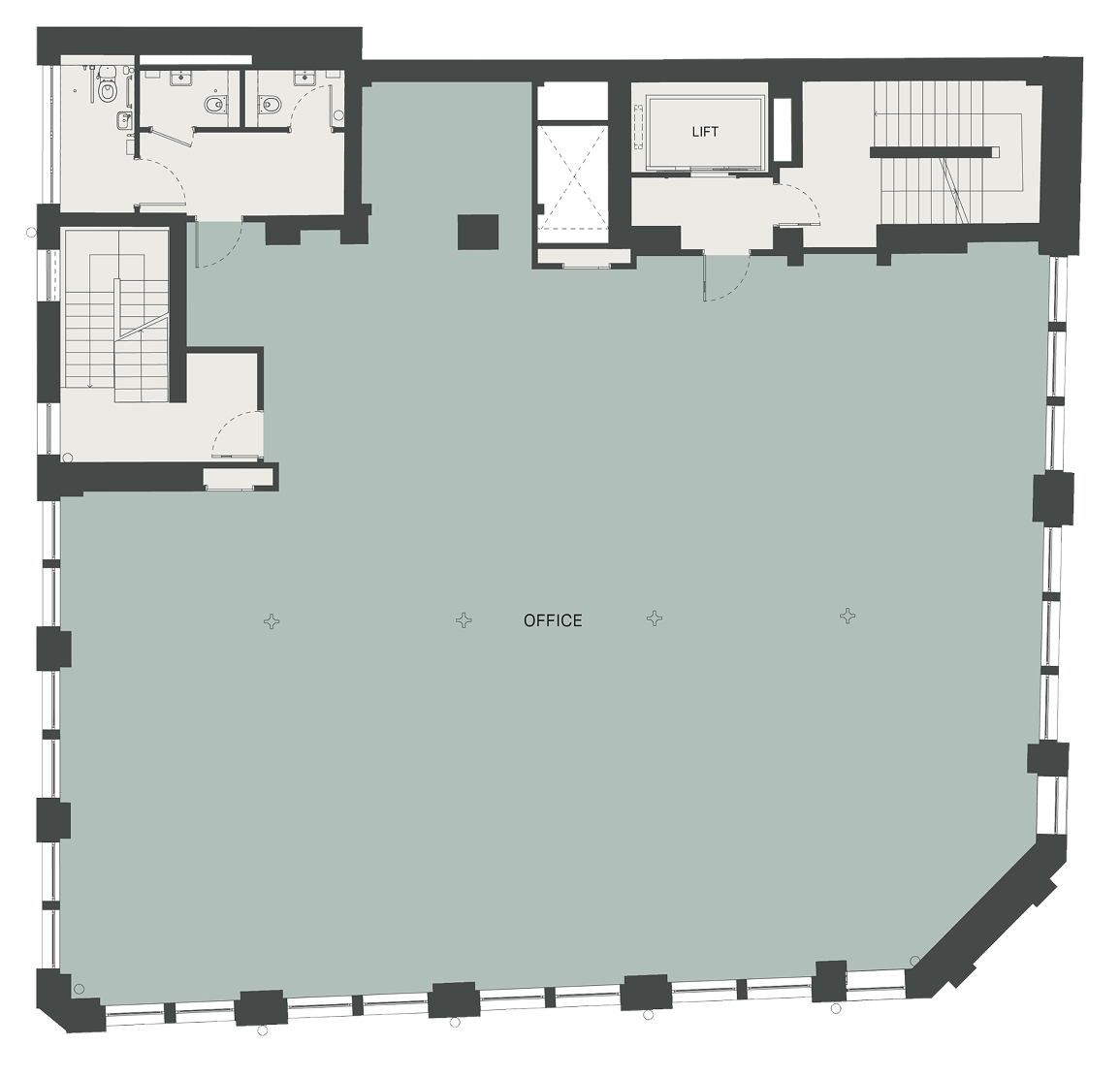 First floor plan