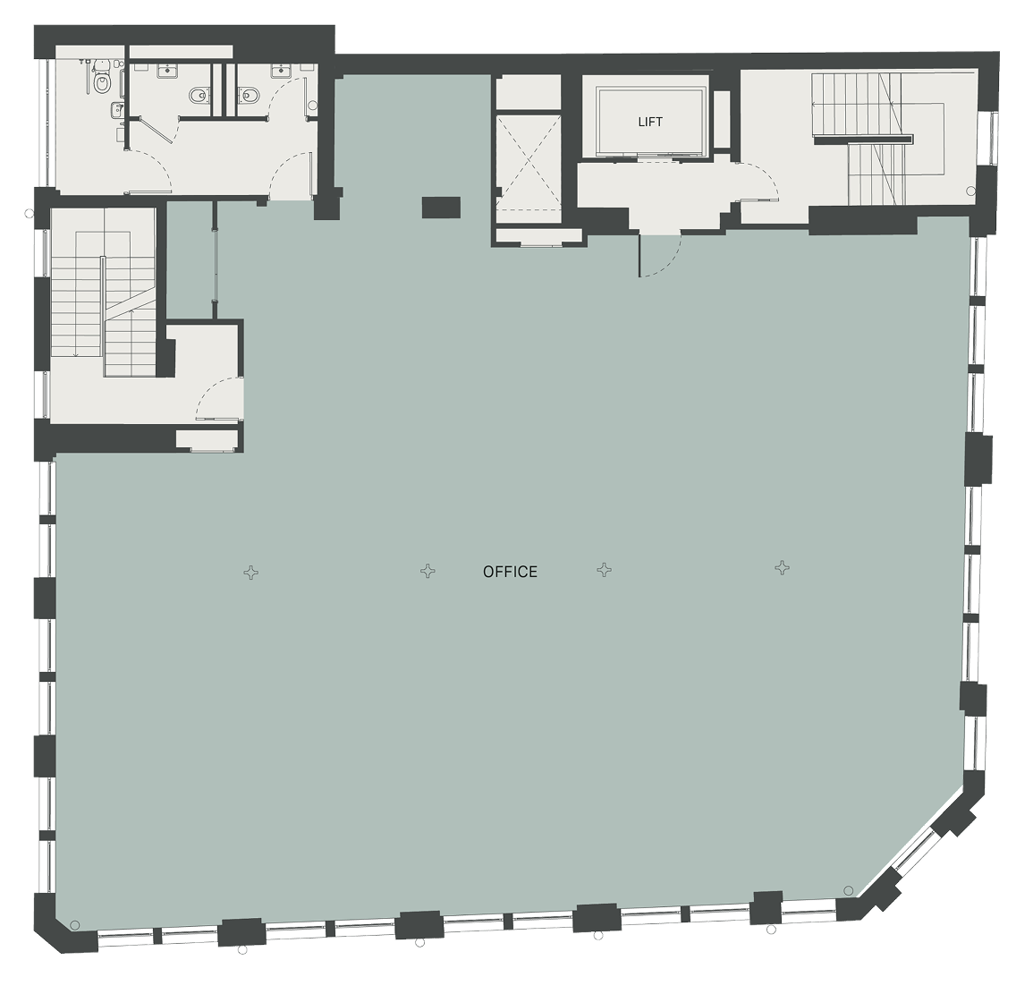 Third floor plan